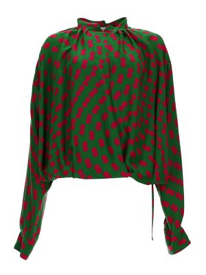DRIES VAN NOTEN: Hemden - Hemd - Grün