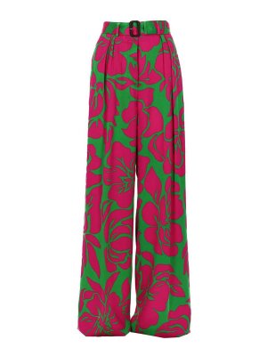 DRIES VAN NOTEN: Pantalones casual - Pantalón Casual - Multicolor