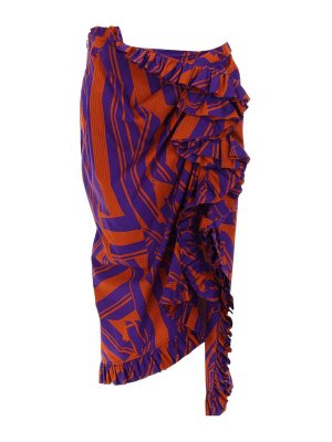 DRIES VAN NOTEN: gonne al ginocchio  e longuette - Midi Skirt Sina