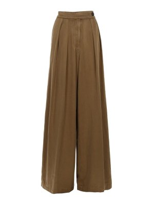 DRIES VAN NOTEN: テーラードトラウザー - テーラードパンツ - ブラウン