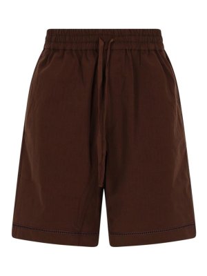 DRÔLE DE MONSIEUR: トラウザーショーツ - ショートパンツ - ブラウン