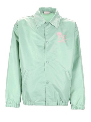 DRÔLE DE MONSIEUR: casual jackets - Giacca Slogan Palmiers