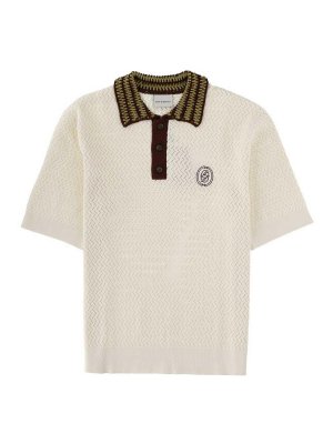 DRÔLE DE MONSIEUR: shirts - Polo Maille A Journ D Miroir