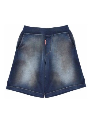 DSQUARED2: pantaloni shorts - Pantaloncini di cotone