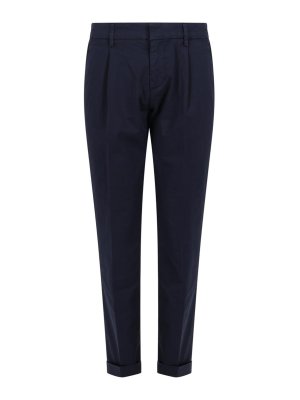 FAY: Pantalones casual - Pantalón Casual - Azul