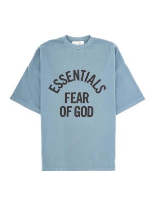FEAR OF GOD: T-shirts - T-Shirt - Hellblau
