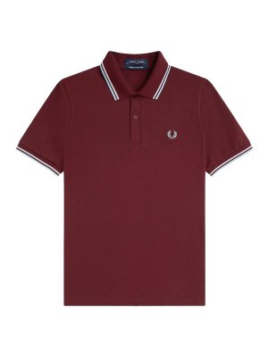 FRED PERRY: Hemden - Hemd - Rot