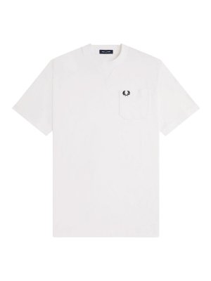 FRED PERRY: Camisetas - Camiseta - Blanco