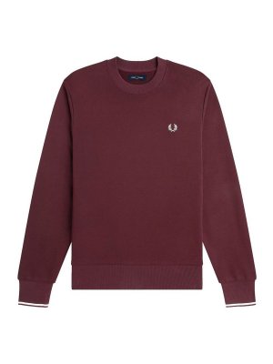 FRED PERRY: スウェット＆セーター - スウェットシャツ/セーター - ダークレッド