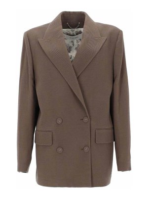 GOLDEN GOOSE: Blazer - Blazer - Gris Claro