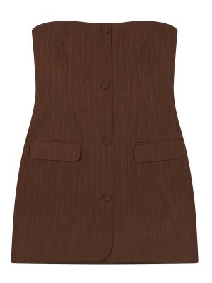 JEAN PAUL GAULTIER: Vestidos cortos - Vestido Corto - Marrón