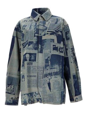 JEAN PAUL GAULTIER: camicie - Camicia Con Stampa
