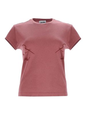 JEAN PAUL GAULTIER: Camisetas - Camiseta - Rojo Oscuro
