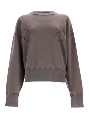 JEAN PAUL GAULTIER: Sweatshirts & Sweaters - Sweatshirt With Embroidery