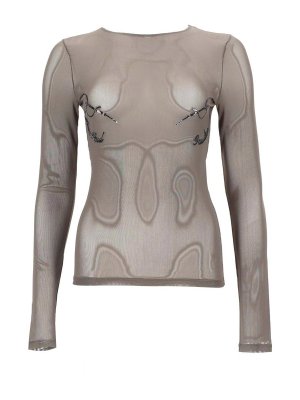 JEAN PAUL GAULTIER: Tops & Tank tops - Top Needles