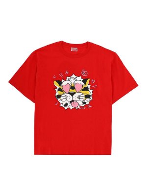 KENZO: t-shirts - Wild Tiger T-Shirt