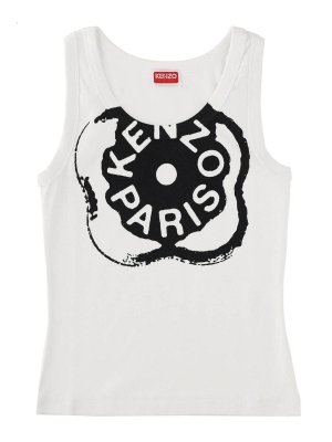 KENZO: Tops & Tank tops - Canotta Boke Flower 20