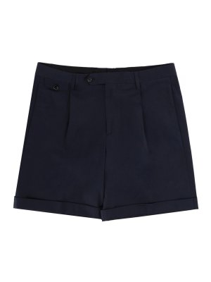 LARDINI: Trousers Shorts - Cotton Tailored Shorts