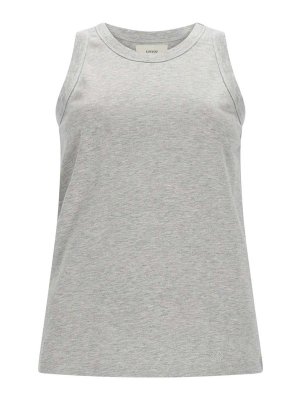 LOULOU STUDIO: Tops & Débardeurs - Top - Gris