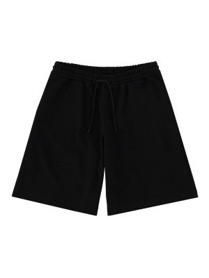 m.s.g.m.: Trousers Shorts - Shorts With Logo And Drawstring