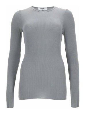 m.s.g.m.: T-shirts - T-Shirt - Grau