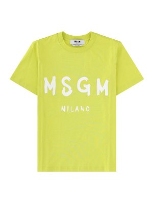m.s.g.m.: T-shirts - T-Shirt - Gelb