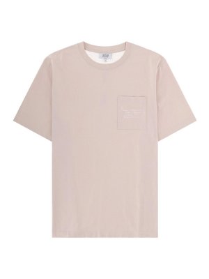 MAISON KITSUNÉ: t-shirts - T-Shirt Poetic Script