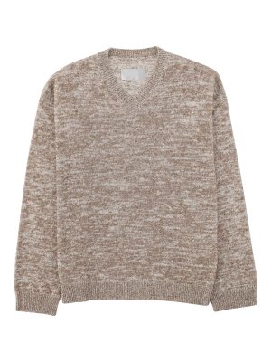 Maison Margiela: クルーネック - クルーネック - ベージュ