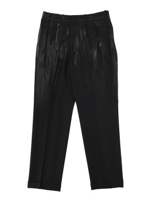 Maison Margiela: Tailored & Formal trousers - Tailored trousers with pleats