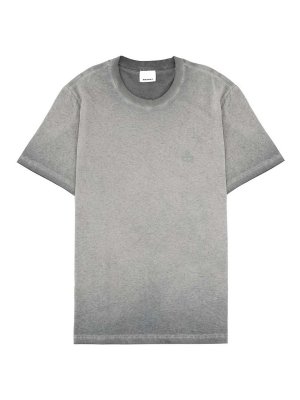 ISABEL MARANT: Tシャツ - Tシャツ - グレー