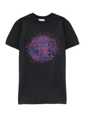 Isabel Marant Etoile: Camisetas - Camiseta - Negro
