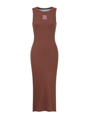 Marni: Vestidos largos - Vestido Largo - Marrón