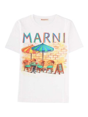 Marni: Camisetas - Camiseta - Blanco