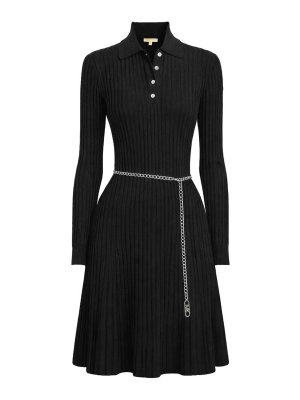 Michael Michael Kors: abiti al ginocchio - Abito polo con cintura