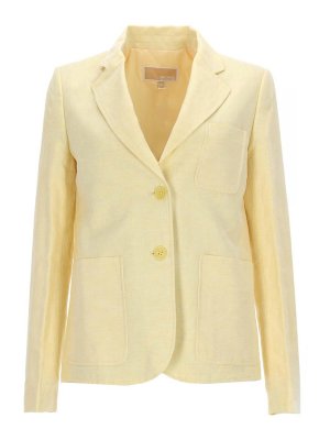 Michael Michael Kors: Blazer - Blazer - Gelb