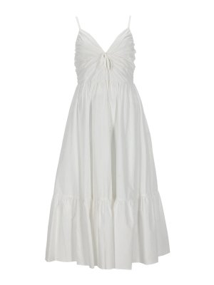 Michael Michael Kors: Maxikleider - Maxikleid - Weiß