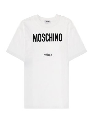 MOSCHINO: t-shirt - T-shirt Con Logo