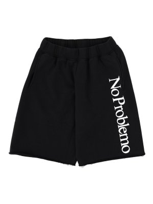 NO PROBLEMO: トラウザーショーツ - ショートパンツ - 黒