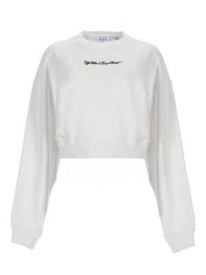 OFF-WHITE: Felpe e maglie - Felpa Con Logo