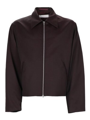 OUR LEGACY: casual jackets - Mini Jacket With Zip
