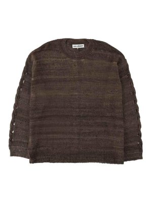 OUR LEGACY: Strickpullover mit Rundhalsausschnitt - Rundhalspullover - Braun
