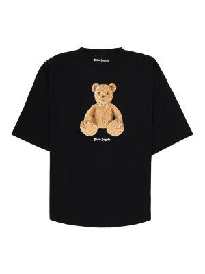 Palm Angels: T-shirts - T-Shirt - Schwarz