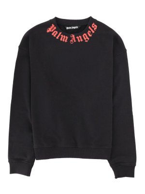 Palm Angels: Sudaderas y suéteres - Sudadera - Negro