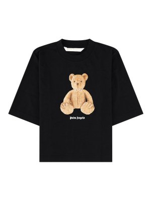 Palm Angels: T-shirts - T-Shirt - Schwarz