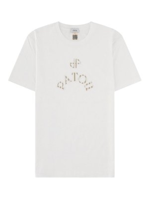 PATOU: Tシャツ - Tシャツ - 白