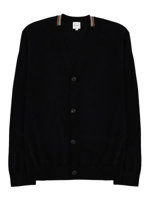 PAUL SMITH: crew necks - Carigan Signature Stripe