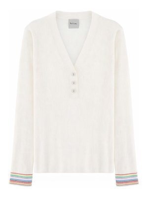 PAUL SMITH: crew necks - V-Neck Sweater