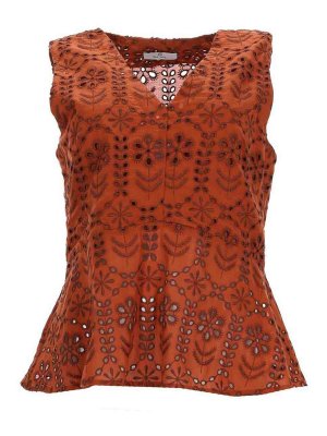 PS BY PAUL SMITH: Tops y camisetas sin mangas - Top - Marrón
