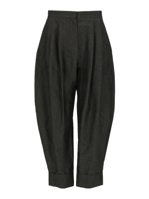 PT TORINO: casual trousers - Linen and cotton trousers