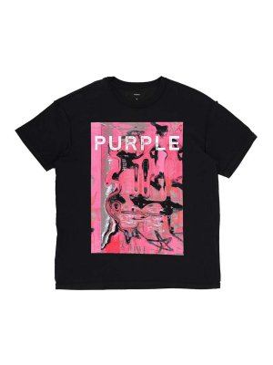 PURPLE BRAND: t-shirt - T-shirt con stampa